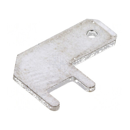 Terminal plat 5mm 0,8mm tată THT alamă cositorit | Electronic-mag.ro | Componente Electronice