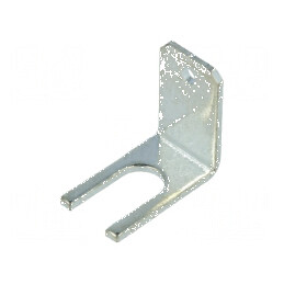 Terminal plat 6,5mm 0,8mm tată M4 alamă cositorit | Electronic-mag.ro | Componente Electronice