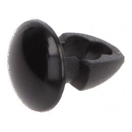 Diblu poliamidă 3,2mm x 2,4mm negru UL94V-2 | Electronic-mag.ro | Componente Electronice