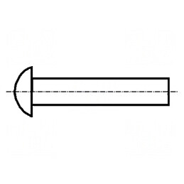 Diblu alamă 2,21mm x 3,9mm cu capac Ø3,7mm | Electronic-mag.ro | Componente Electronice