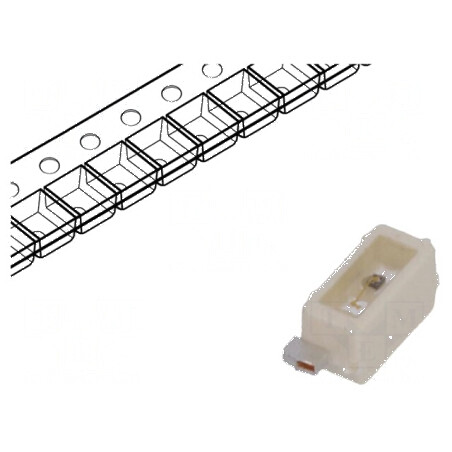 LED SMD 2014 Verde 150-300mcd 2,3x1,3x1,2mm 120° | Electronic-mag.ro | Componente Electronice