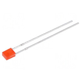 LED dreptunghiular 2x3mm roșu 15-20mcd 120° 20mA | Electronic-mag.ro | Componente Electronice