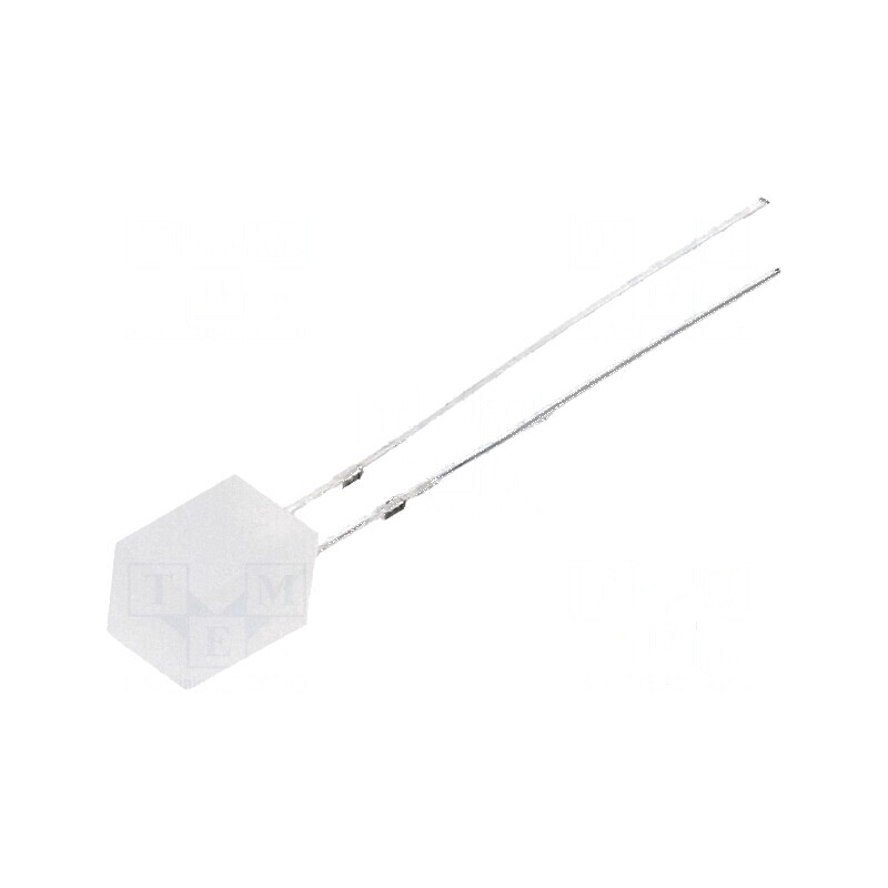 LED pătrată albastră 5x5x7mm 220-330mcd 30mA 2,8-3,6VDC | Electronic-mag.ro | Componente Electronice