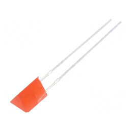 LED roșie 100-150mcd 140° Plat 5,35x5,35x7mm | Electronic-mag.ro | Componente Electronice