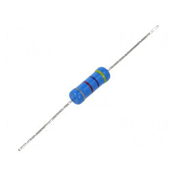 Rezistor metal film THT 4,7kΩ 3W ±5% axial Ø6,5x17,5mm | Electronic-mag.ro | Componente Electronice