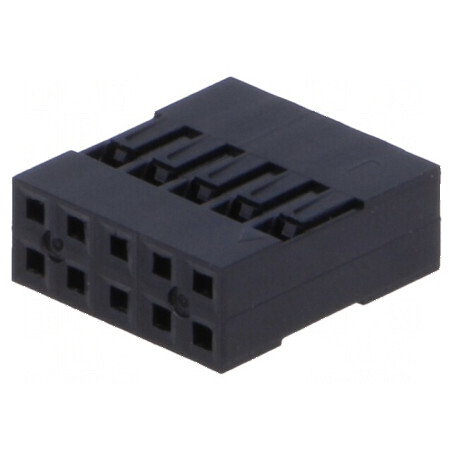 Conector şiruri pini mufă NSR/NDR mamă 10 pini fără contacte | Electronic-mag.ro | Componente Electronice