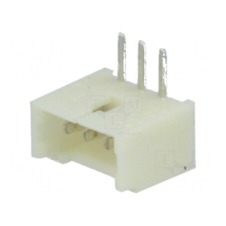 Conector cablu-placă soclu tată 1,25mm PIN 3 THT 125V 1A | Electronic-mag.ro | Componente Electronice