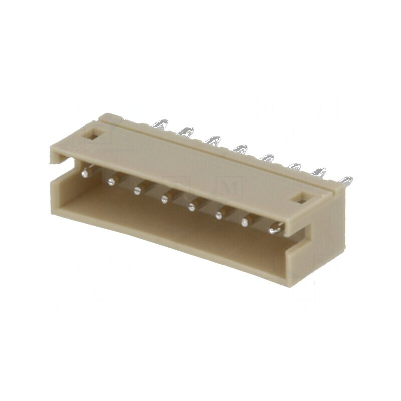 Conector cablu-placă soclu tată 1,5mm PIN 8 THT 100V 1A 20mΩ | Electronic-mag.ro | Componente Electronice