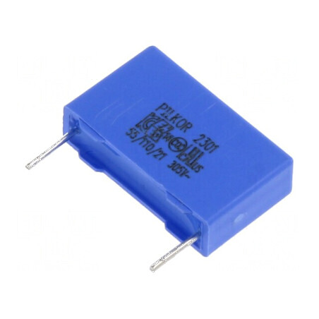 Condensator polipropilenă X2 10nF THT ±10% 15mm -55÷105°C | Electronic-mag.ro | Componente Electronice