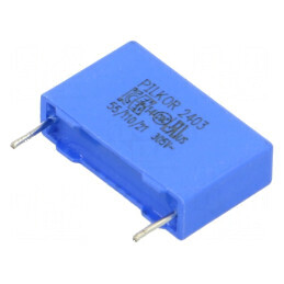 Condensator polipropilenă X2 100nF THT ±10% 15mm 305V | Electronic-mag.ro | Componente Electronice