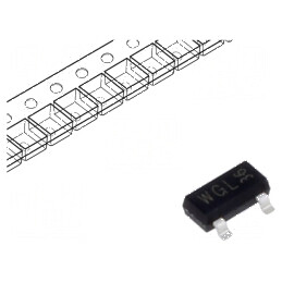 Diodă TVS rețea 25,5-35,5V 2,6A SOT23 Ch: 2 ESD | Electronic-mag.ro | Componente Electronice