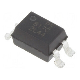 Optocuplor SMD 5kV cu tranzistori Uizol, CTR 400% la 5mA | Electronic-mag.ro | Componente Electronice