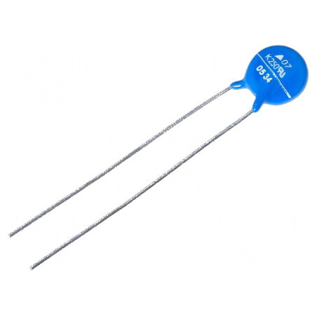 Varistor oxid de metal THT 250VAC 320VDC 390V 1200A 19J | Electronic-mag.ro | Componente Electronice
