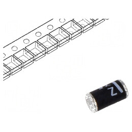 Diodă Zener 2W 7,5V 253mA SMD MELF plastic | Electronic-mag.ro | Componente Electronice
