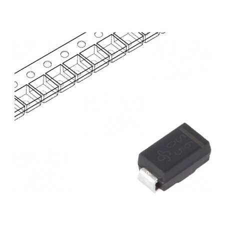 Diodă Schottky SMD 60V 1A SMA pentru redresoare - rolă, bandă | Electronic-mag.ro | Componente Electronice