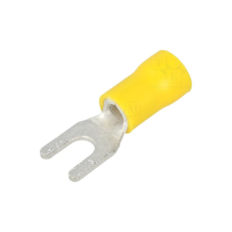 Furcă M4 Ø 4,3mm 4÷6mm2 crimpat pe cablu izolată | Electronic-mag.ro | Componente Electronice Furcă M4 Ø 4,3mm 4÷6mm2 crimpat pe cablu izolată | Electronic-mag.ro | Componente Electronice