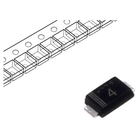 Diodă Schottky SMD 100V 0,7A SOD323HE | Electronic-mag.ro | Componente Electronice