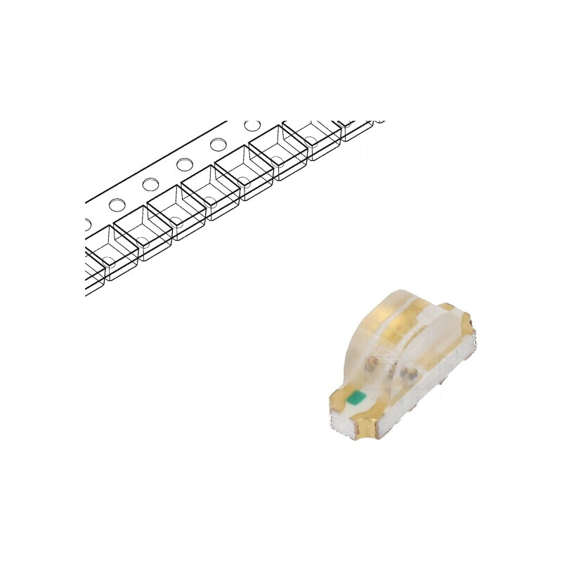 LED SMD 1204 galben-verde/portocaliu 3.2x1x1.48mm 140° 20mA | Electronic-mag.ro | Componente Electronice
