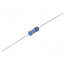 Rezistor metal oxid 100kΩ 1W ±5% Ø3,5x10mm -55÷155°C | Electronic-mag.ro | Componente Electronice
