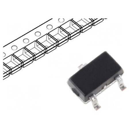 Sursă tensiune de referinţă 2,495V ±1% SOT23 - IC | Electronic-mag.ro | Componente Electronice