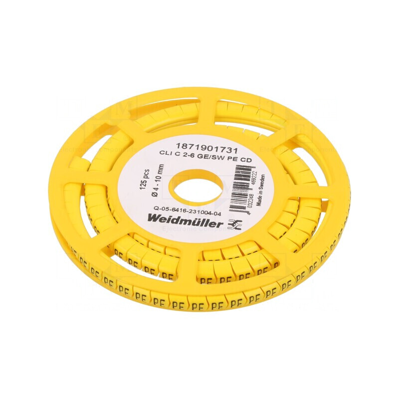 Markere Marcaj PVC Galben 4-10mm -30÷80°C | Electronic-mag.ro | Componente Electronice Markere Marcaj PVC Galben 4-10mm -30÷80°C | Electronic-mag.ro | Componente Electronice