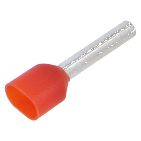 Vârf tub capăt izolat dublu cupru 1mm2 12mm cositorit | Electronic-mag.ro | Componente Electronice