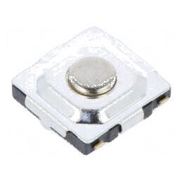 Microîntrerupător TACT Poz: 2 0,05A/12VDC SMT 5,2x5,2mm | Electronic-mag.ro | Componente Electronice