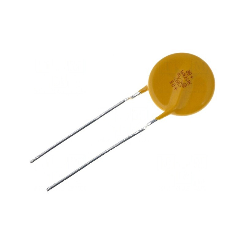 Varistor oxid de metal 150VAC 200VDC 240V ±10% 4,5kA 76J | Electronic-mag.ro | Componente Electronice