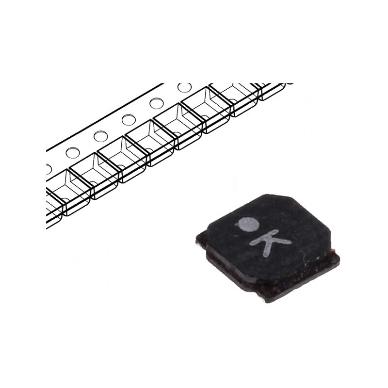 Inductor SMD 22uH 500mA 0,57Ω 4x4x1mm | Electronic-mag.ro | Componente Electronice