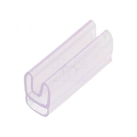 Markere Marcaj PVC Transparent 2-4mm -40 la 80°C H: 15mm | Electronic-mag.ro | Componente Electronice