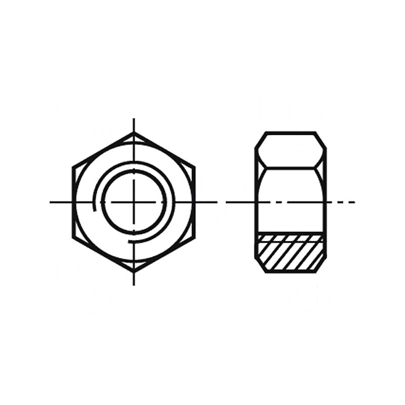 Piuliță hexagonală M5 din poliamidă, 4,4mm, 8mm, DIN 555 | Electronic-mag.ro | Componente Electronice Piuliță hexagonală M5 din poliamidă, 4,4mm, 8mm, DIN 555 | Electronic-mag.ro | Componente Electronice