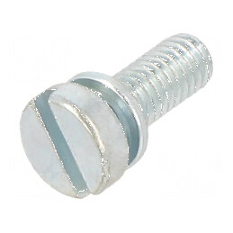Şurub cu şaibă M3x8mm, cap rotund crestat, oţel 0,5mm | Electronic-mag.ro | Componente Electronice