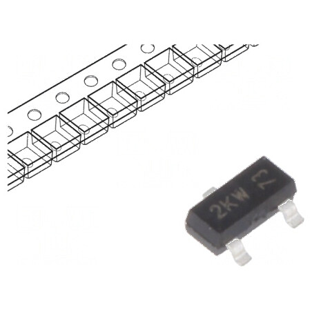 Diodă Schottky SMD 30V 0,2A SOT23 | Electronic-mag.ro | Componente Electronice