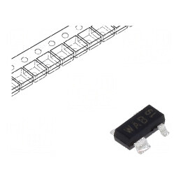 Diodă SMD 600V 250mA 50ns SOT143B Ufmax 1,1V 0,35W | Electronic-mag.ro | Componente Electronice