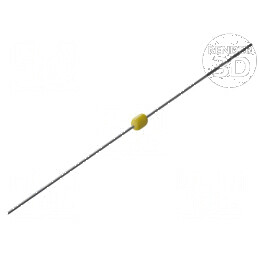 Condensator ceramic MLCC 100nF 50V X7R ±10% axial THT | Electronic-mag.ro | Componente Electronice