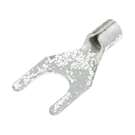 Vârf furcă M6 1,5-2,5mm² crimpat cablu neizolat cositorit | Electronic-mag.ro | Componente Electronice