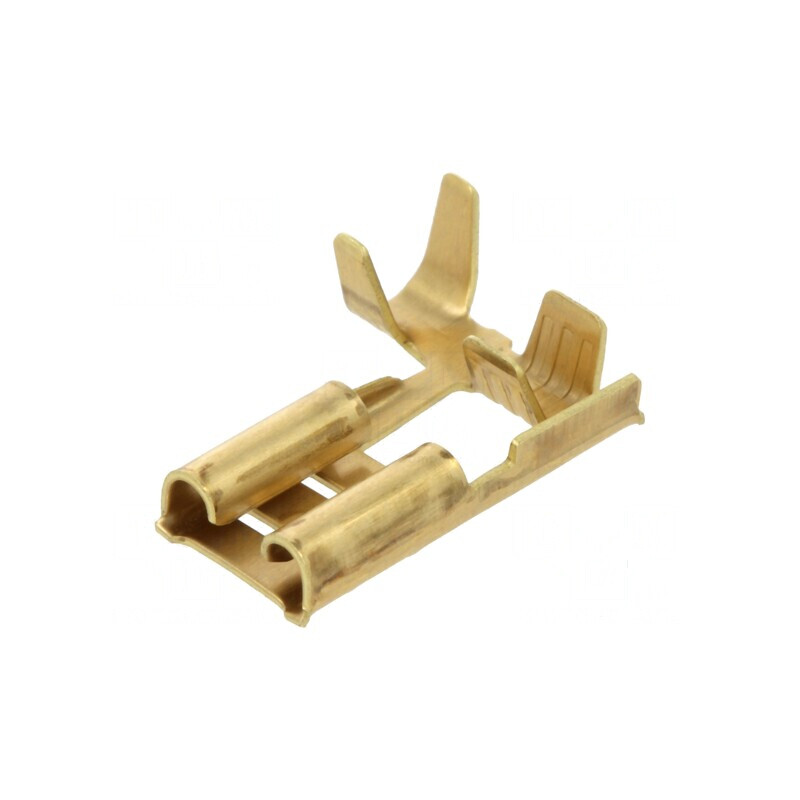 Terminal plat 6,3mm mamă 0,8mm pentru cablu 1,5÷2,5mm² crimpat | Electronic-mag.ro | Componente Electronice Terminal plat 6,3mm mamă 0,8mm pentru cablu 1,5÷2,5mm² crimpat | Electronic-mag.ro | Componente Electronice