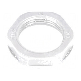Piuliță PG13,5 poliamidă 27mm gri | Electronic-mag.ro | Componente Electronice