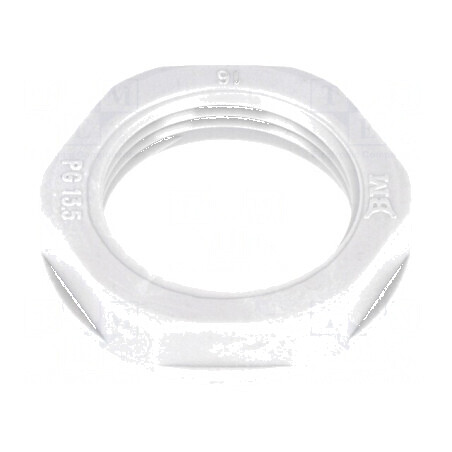 Piuliță PG13,5 poliamidă 27mm gri | Electronic-mag.ro | Componente Electronice