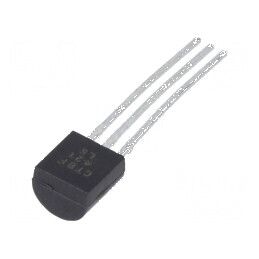 Tranzistor PNP bipolar 300V 0,5A 0,8W TO92 | Electronic-mag.ro | Componente Electronice