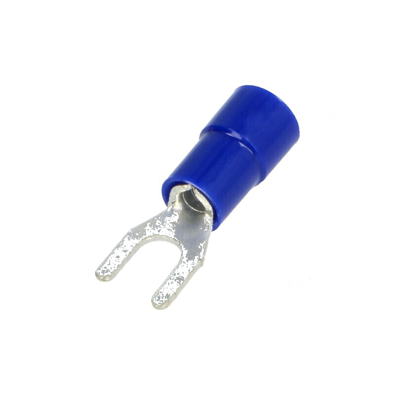 Vârf furcă M3,5 Ø 3,7mm pentru cablu izolată 1,5÷2,5mm2 | Electronic-mag.ro | Componente Electronice Vârf furcă M3,5 Ø 3,7mm pentru cablu izolată 1,5÷2,5mm2 | Electronic-mag.ro | Componente Electronice