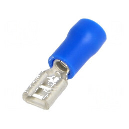 Terminal plat mamă 4,8mm 0,8mm pentru cablu 1,5÷2,5mm2 crimpat | Electronic-mag.ro | Componente Electronice