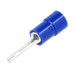 Vârf tip ac Ø 1,8mm pentru cablu izolat 1,5÷2,5mm2 crimpat | Electronic-mag.ro | Componente Electronice
