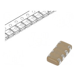 Condensator ceramic MLCC 10nF 50V X7R ±10% SMD 0612 | Electronic-mag.ro | Componente Electronice
