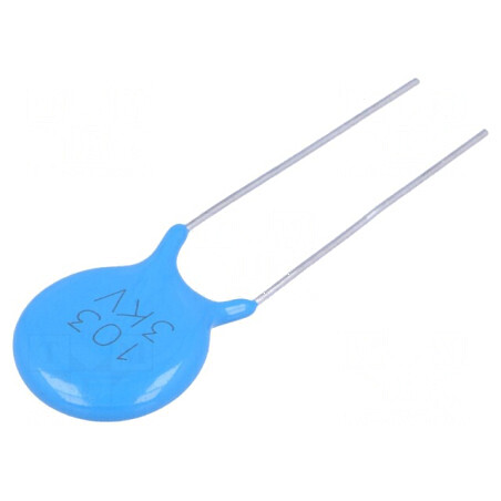 Condensator ceramic 10nF 3kV Y5V ±20% THT 7,5mm | Electronic-mag.ro | Componente Electronice