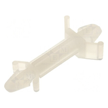 Distanţier PCB poliamidă 15,9mm clichet natural | Electronic-mag.ro | Componente Electronice