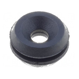 Manșon din gumă neagră Øorif.mont 5,8mm Øorif 2,33mm | Electronic-mag.ro | Componente Electronice