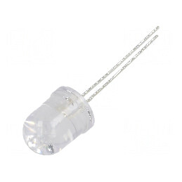 LED roșie 2200-2900mcd 30° convexă Nr. term 2 | Electronic-mag.ro | Componente Electronice
