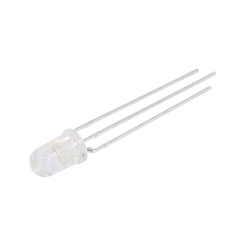 LED 5mm roșu/albastru 30° convex nr. term 3 | Electronic-mag.ro | Componente Electronice