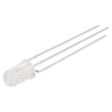 LED 5mm roșu/albastru 30° convex nr. term 3 | Electronic-mag.ro | Componente Electronice